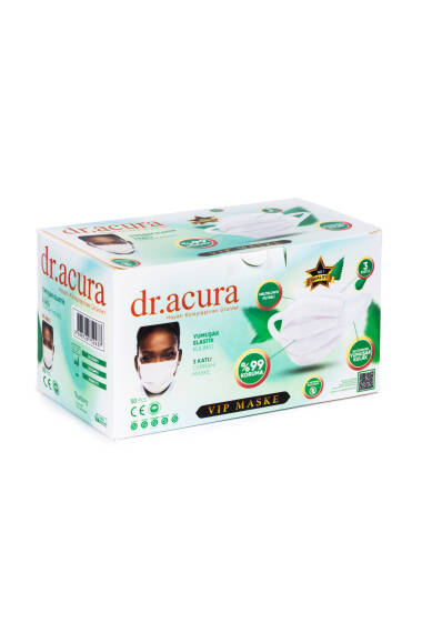Masque en Papier 3 Couches Pack de 50 – Protection Confortable et Sécurisée - 2