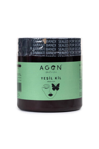 Masque Visage Naturel à l'Argile Verte 500 ml – Anti-Points Noirs et Boutons, Resserre les Pores - 2