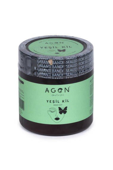 Masque Visage Naturel à l'Argile Verte 500 ml – Anti-Points Noirs et Boutons, Resserre les Pores - 1