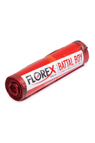 Medizinischer Müllbeutel 72x95 cm (10 Stück pro Rolle) – 630 g große Größe - 1