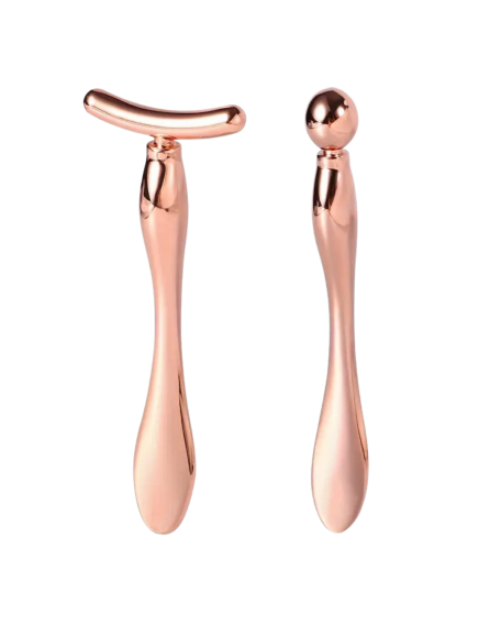 Metall-Gesichtsmassagegerät (2er-Set) - 1