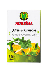 Mint Lemon Herbal Blend Tea – Natural Freshness and Digestive Support - Nursima