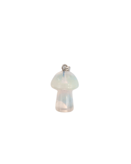 Mushroom-Shaped Moonstone Pendant: - 1