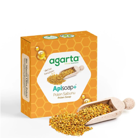 Natural Apisoap Pollen Soap 125 g - Agarta