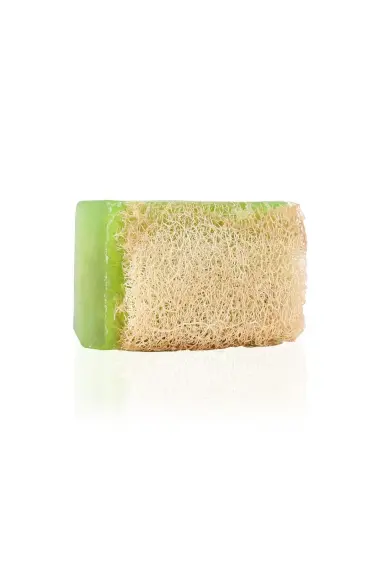 Natural Loofah Aloe Vera Soap – Exfoliation & Hydration in One! - 3