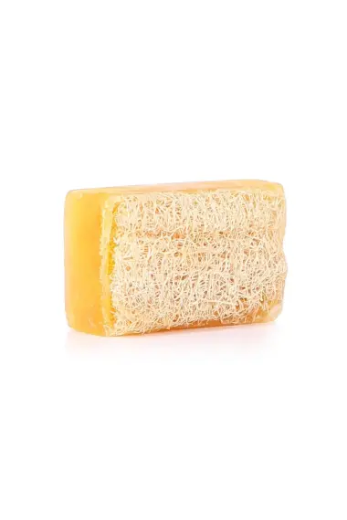 Natural Loofah Bitter Almond Oil Soap – Natural Purification for Your Skin - 3