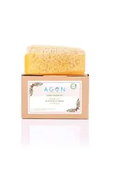 Natural Loofah Bitter Almond Oil Soap – Natural Purification for Your Skin - 1