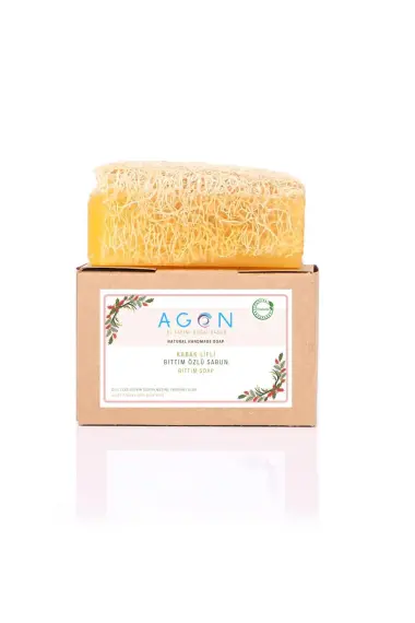 Natural Loofah Bitter Almond Oil Soap – Natural Purification for Your Skin - 1