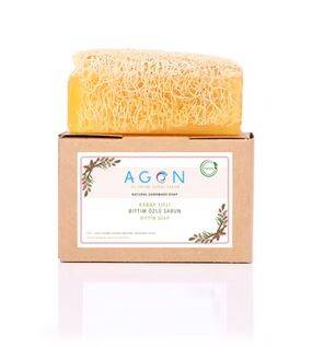 Natural Loofah Bitter Almond Oil Soap – Natural Purification for Your Skin - 2