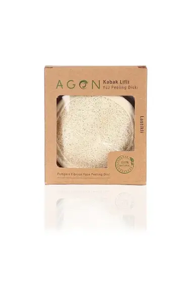 Natural Loofah Facial Peeling Pad - 1