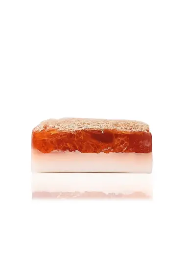 Natural Loofah Honey Donkey Milk Soap – Natural Care for Your Skin - 4