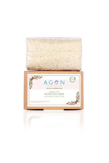 Natural Luffa Collagen Infused Soap (120g) – Revitalize and Renew Your Skin - 5