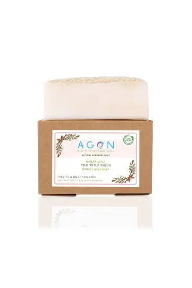 Natural Luffa Goat Milk Soap (120g) – Nourish and Revitalize Your Skin - 1