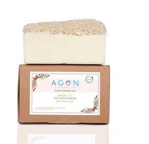 Natural Luffa Goat Milk Soap (120g) – Nourish and Revitalize Your Skin - 2