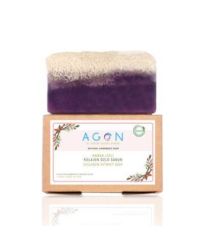 Natürliche Kollagen-Infused Luffa-Seife (120g) – Revitalisieren und Erneuern Sie Ihre Haut - 2