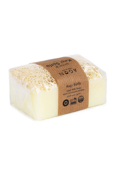 Natürliche Luffa Ziegenmilch-Seife (120g) – Nähren und Revitalisieren Sie Ihre Haut - 3