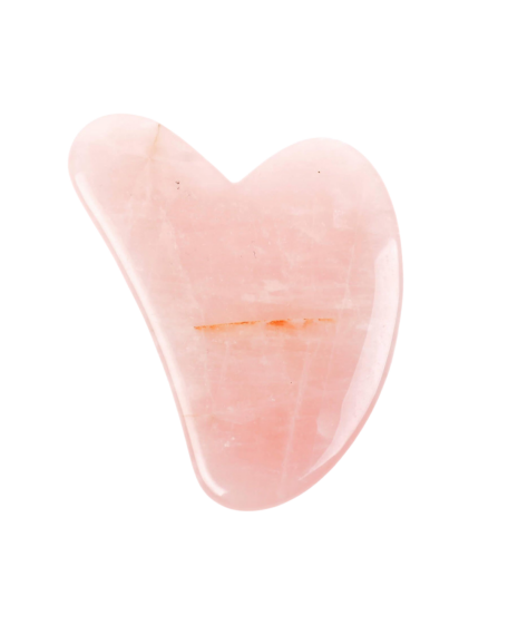 Natürlicher Rosenquarz Gua Sha - 1