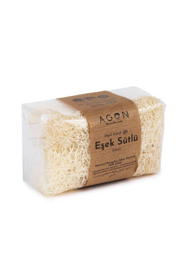 Naturseife mit Luffa und Eselfleischmilch (120g) – Pflegen Sie Ihre Haut auf natürliche Weise - 1