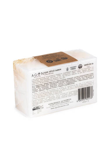 Naturseife mit Luffa und Eselfleischmilch (120g) – Pflegen Sie Ihre Haut auf natürliche Weise - 5