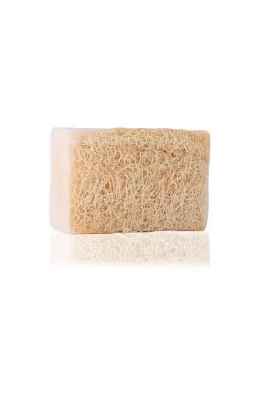 Naturseife mit Luffa und Eselfleischmilch (120g) – Pflegen Sie Ihre Haut auf natürliche Weise - 4