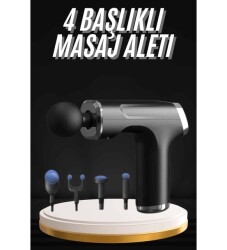 Nordmende 4 Başlıklı Masaj Aleti Silver - 4