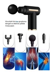 Nordmende 4 Têtes Appareil de Massage Gold – Relaxation Profonde et Confort - 2