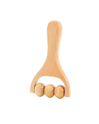 Outil de Massage en Bois à Boules - 1