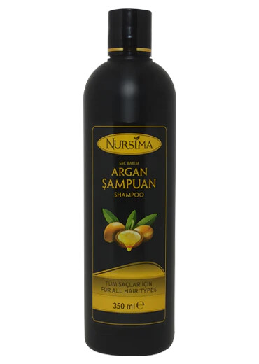 Pflanzliches Arganöl-Shampoo (350 ml) - Nursima