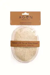 Éponge en fibre de courge pour visage et corps – Nettoyage naturel et revitalisation - 5