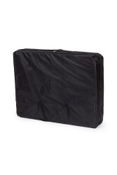Relax Soft-Aluminium-Taschen-Luxus-Massageliege – Schwarz - 3