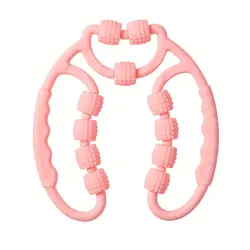 Rouleau de massage pour jambes en silicone à 9 roues - 1