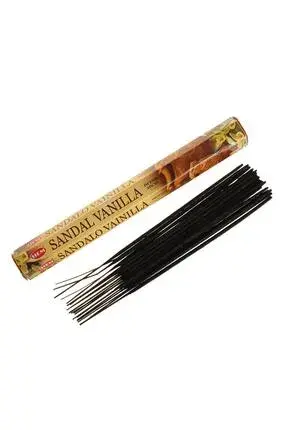 Sandal Vanilla Hexa Stick Incense - Natural Freshness and Calm - 2