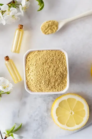 Sarı Kil Doğal Yüz Bakım Maskesi 500 ml (SİYAH NOKTA VE SİVİLCE KARŞITI, GÖZENEK SIKILAŞTIRICI) - 2