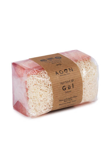 Savon à l'extrait de rose et aux fibres de citrouille 120 g - 1