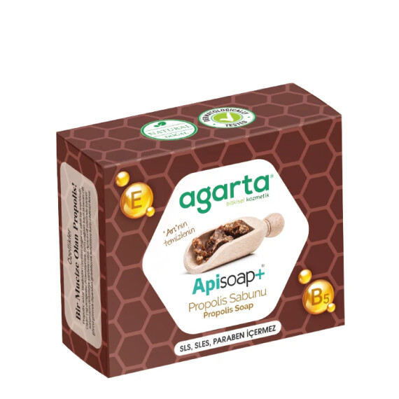 Savon Naturel Apisoap au Propolis 125 g - Agarta