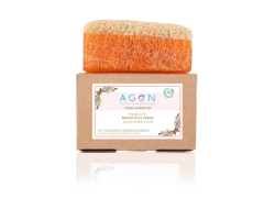 Savon Naturel à Luffa de Courge et Extrait de Mangue - 