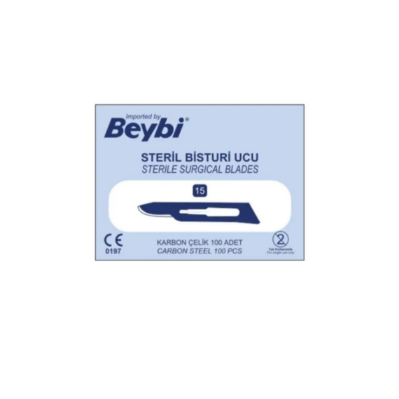 Scalpel Blade No. 15 | Sterile | Pack of 100 - 1