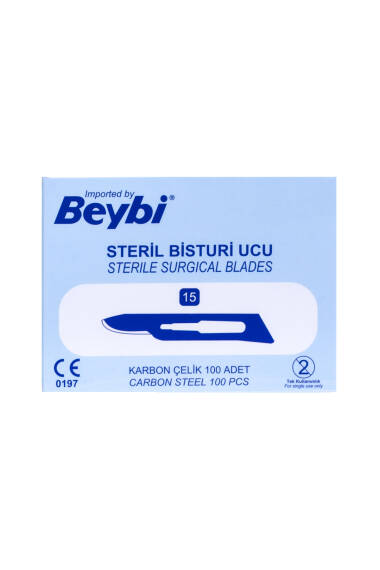 Scalpel Blade No. 15 | Sterile | Pack of 100 - 1