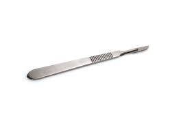 Scalpel Handle No:3 – Durable, Ergonomic, and Compatible with Blades No. 11 and 15 - 1