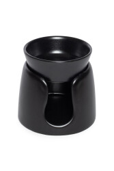 Short Bowl Incense Burner - Black - 4