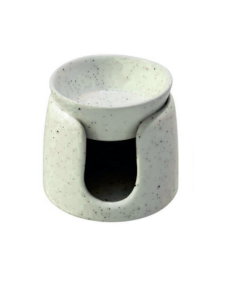 Short Bowl Incense Burner - White - 2
