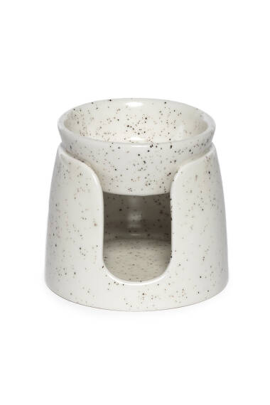 Short Bowl Incense Burner - White - 4