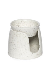 Short Bowl Incense Burner - White - 5