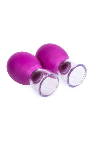 Silicone Facial Massage Cups Blue 2-Pack - 5