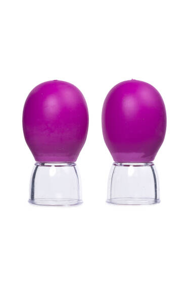 Silicone Facial Massage Cups Blue 2-Pack - 6