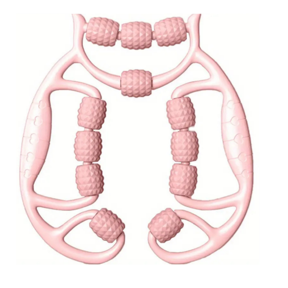 Silikon-Beinmassagegerät mit 12 Rollen - 1