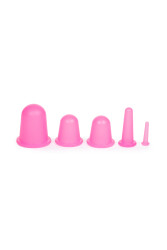 Silikon Masaj Kupası 5 Li Pembe - 4