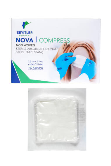 Spanç 7.5 x 7.5 (Non-Sterile 100 Pieces): - 1