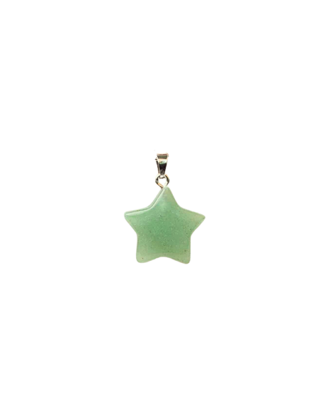 Star-Shaped Aventurine Stone Pendant - 1