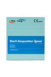 Steril Akupunktur İğnesi (0.25x40 mm) (200 adet) - 1